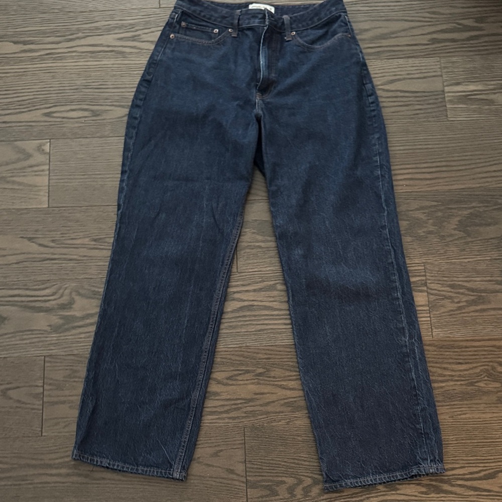 Women’s  Blue Jeans Abercrombie curve love